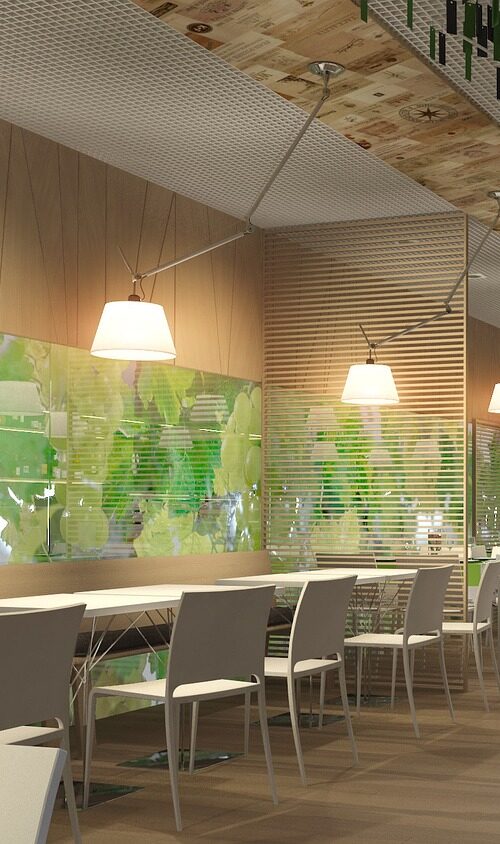 interior, a restaurant, bar, goodwin, tables, design, partition, partition, partition, partition, partition, partition